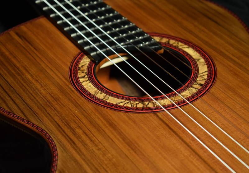 Top Mosaic All handmade from natural wood dyed veneers