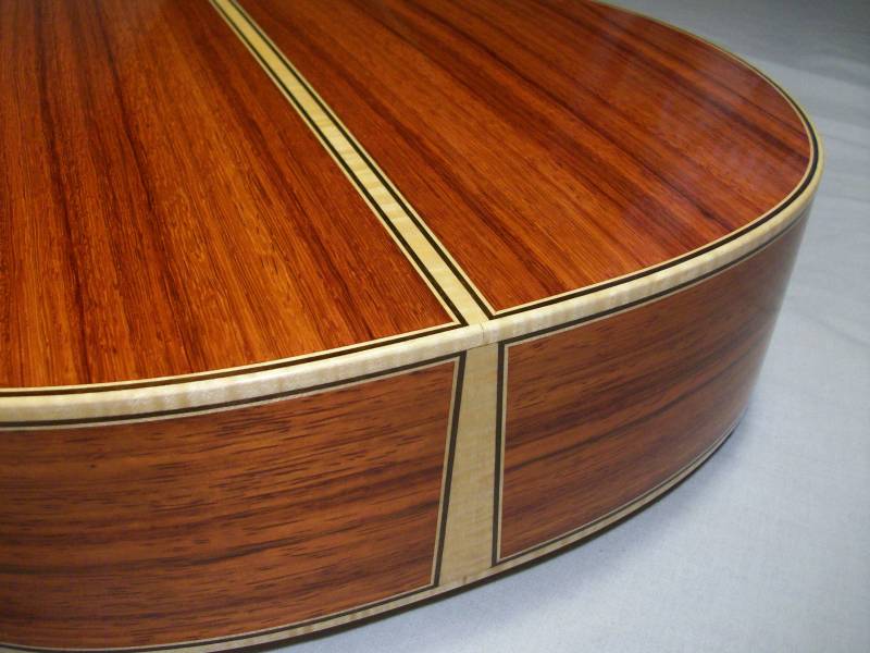 Purfling Joinery at Tail