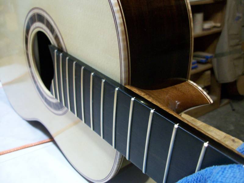 French Polishing Around the Heal