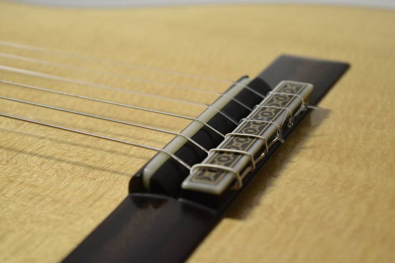 The Ziricote Bridge was the perfect median weight for the sound I had in mind 