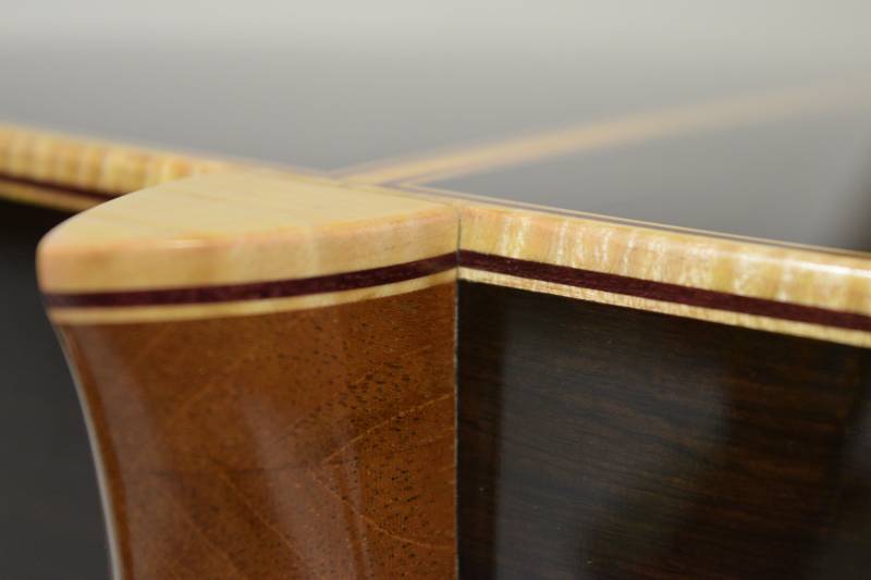 Purple Heart and Maple Purfling