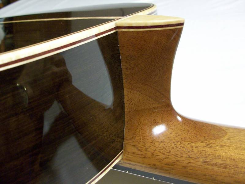 Purfling Joint at Heal