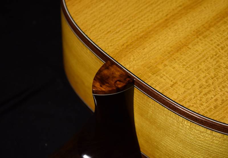 Ironwood Burl Heel Cap