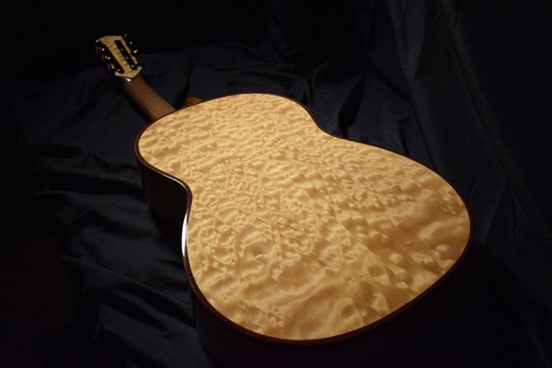 Back and Sides Big Leaf Quilted Maple