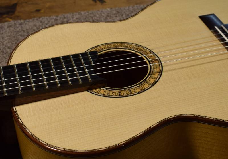 Black walnut / elevated neck