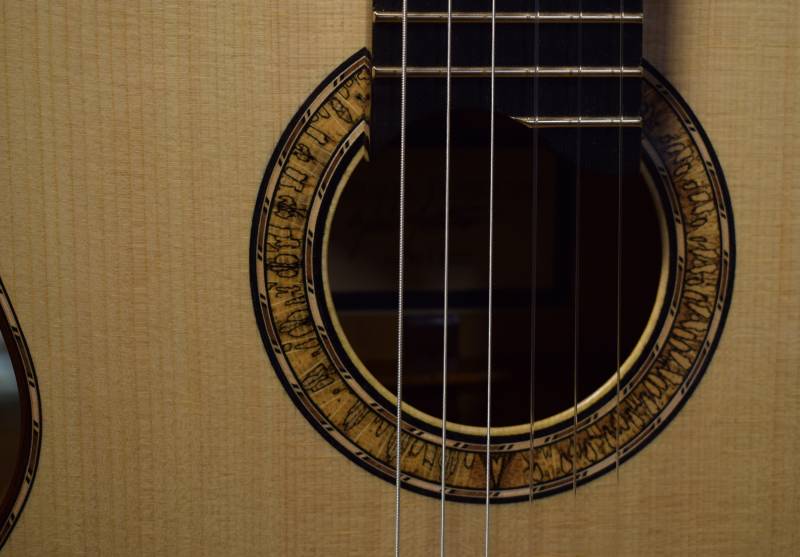 Spalted chestnut oak from firewood provided by the customer