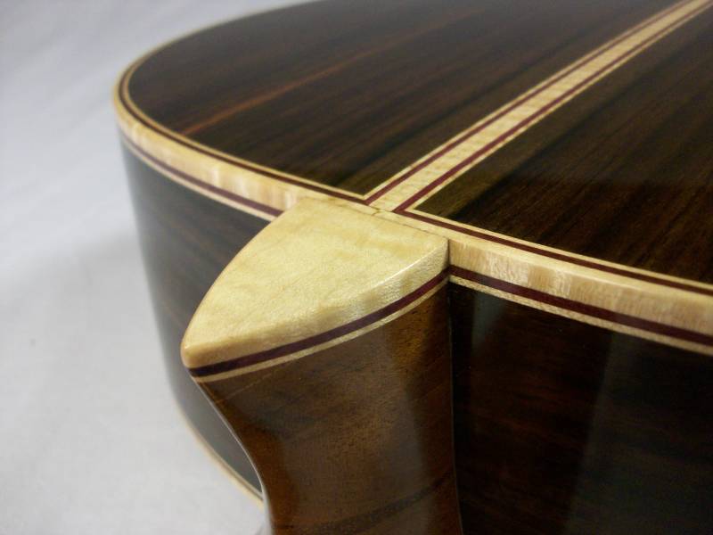 Purfling Joinery at Heal Cap