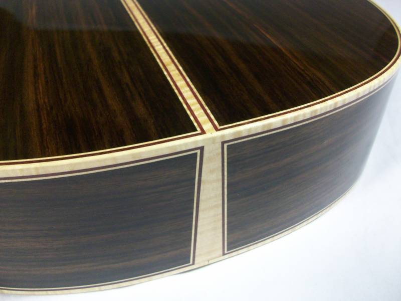 Purfling Joinery at the Tail Wedge